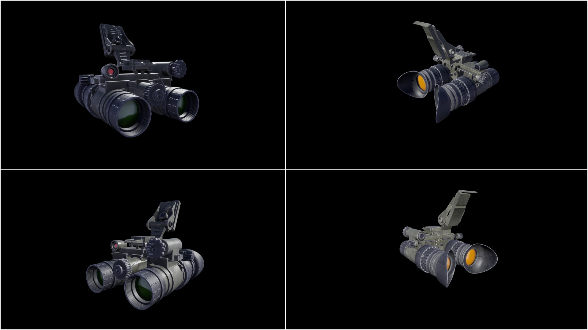 Working Night Vision Goggles in Blueprints UE Marketplace